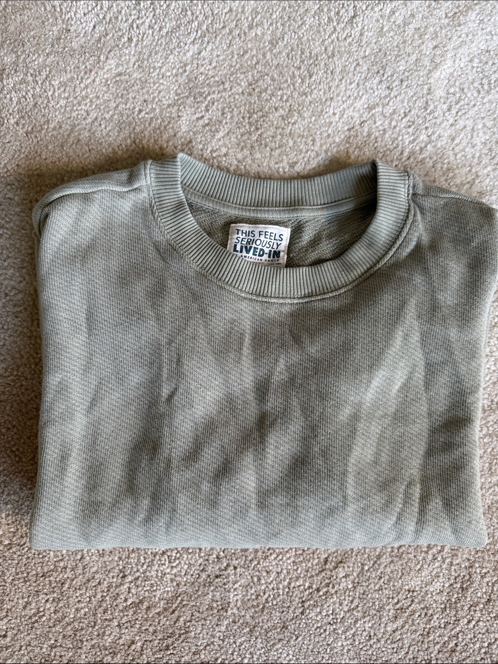American Eagle Outfitters Short Sleeve Tee in light sweatshirt material
